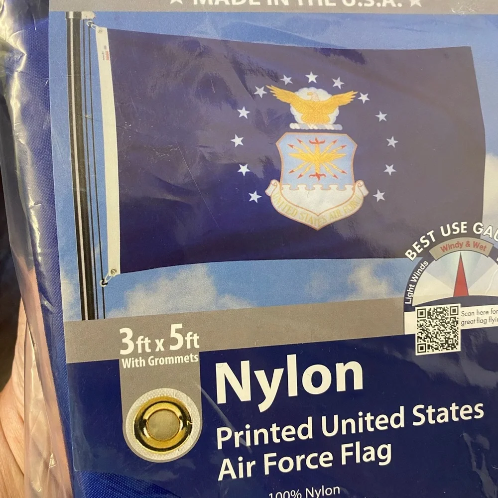 βοΈ πΊπΈ 3βX5β Grommet Nylon US Air Force Flag - Picture 10 of 15